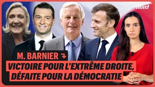 M BARNIER  VICTOIRE POUR LEXTRÊME DROITE DÉFAITE POUR LA DÉMOCRATIE [upl. by Dorine218]