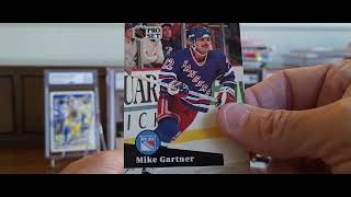 Opening a 199192 NHL Pro Set Hockey pack hockey hockeyboxbreaks hockeycards sportsmemorabilia [upl. by Nyrat]