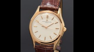 Vacheron amp Constantin vintage wristwatch calibre 1019 [upl. by Saidel]