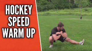 Hockey Speed Warm Up  Do This Before Speed Training [upl. by Nahtad72]