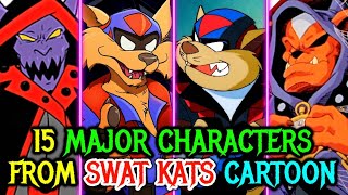 15 Major Characters From Swat Kats Cartoon  Backstories Explored In Detail [upl. by Shing]