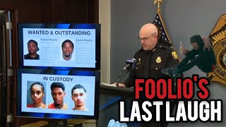 Jacksonville FL Rapper FOOLIO Killers ARREST FOOTAGE AND PRESS CONFERENCE [upl. by Liatnahs]