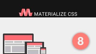 8 Tutoriales Materialize  Forms [upl. by Rora]