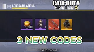 TODAY CODM NEW REDEEM CODES DECEMBER 2024  CALL OF DUTY MOBILE NEW SKIN amp CP REDEEM CODE CODM 2024 [upl. by Kegan]