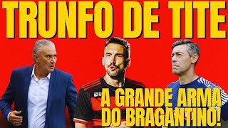 ORTIZ VIRA TRUNFO DE TITE O CONTRA O BRAGANTINO  CAIXINHA QUER EXPLORAR PONTO FRACO DO FLA [upl. by Hirschfeld]