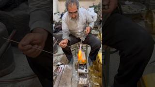 How to prepare samovar  Samovar making ☕️⚒️😍🇮🇷samavar persianhandicraftshandicraftsshorts [upl. by Dulcinea]