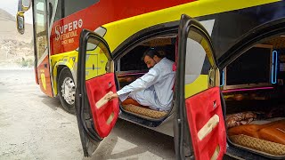 Riding Pakistan’s Massive Triple Decker Bus For The First Time [upl. by Jahncke]