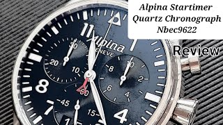 Alpina Startimer Pilot Chronograph Quartz AL372B4S6 [upl. by Aryamo]