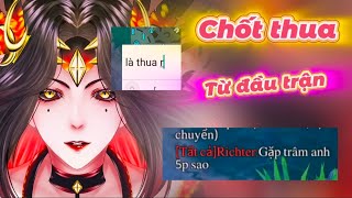 Liên quân  Chốt team bạn thua trâm anh bị chăm sóc tận tình [upl. by Dinerman]