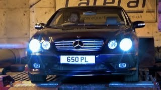 Mercedes CL55 AMG dyno run [upl. by Itoyj]