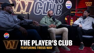 Talking Hang Time with Tress Way  The Players Club  Washington Commanders [upl. by Gargan]