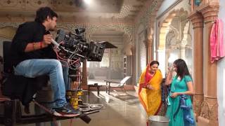 Behind the scenes of diya aur baati hum [upl. by Notslah]