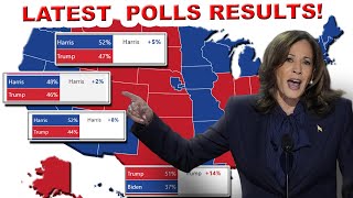 Kamala Harris DOMINATES the LEAD in the NEW POLLS 2024 [upl. by Macdougall]