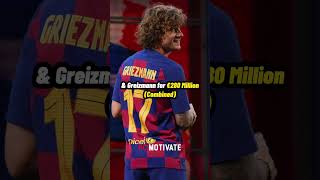 FC Barcelona Transfer Loss over Coutinho amp Griezmann 💰⚽️ football shorts [upl. by Alekin890]