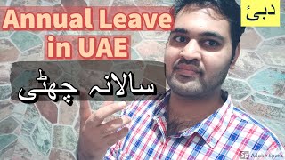 Annual Leave UAE 2024 Labour Law Calculate Annual Leave [upl. by Avin]