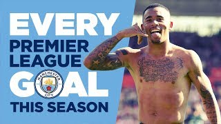 EVERY PREMIER LEAGUE GOAL  Man City  201718 Season [upl. by Adrian]