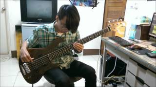 As I Lay Dying  Parallels  Bass Cover [upl. by Notneiuq]