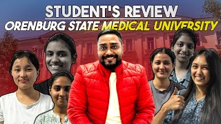 GIRLS REVIEW OF ORENBURG STATE MEDICAL UNIVERSITY🇷🇺📚mbbsabroad mbbsinrussia [upl. by Fredia]