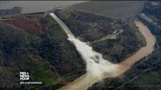 Precarious Oroville Dam highlights challenges of California water management [upl. by Nahtaj]