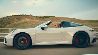 New PORSCHE 992 Targa GTS 2022  EXHAUST sound beautiful exterior amp interior [upl. by Naol]