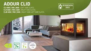 ADOUR CL II FIREPLACE STOVE LACUNZA II EN [upl. by Bigod573]