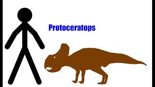 Accurate Dinosaur Size Comparison Part 1 [upl. by Solenne]