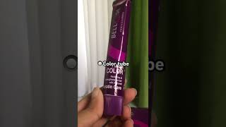 Bellose hair color unboxing කරලා බලමුද🤩 trending views viralvideo [upl. by Lukasz984]