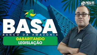 Concurso BASA 2022 Gabaritando Legislação [upl. by Tamiko]