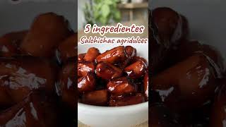 IRRESISTIBLES SALCHICHAS AGRIDULCES CON SOLO 5 INGREDIENTES Y EN MENOS DE 15 MINUTOS [upl. by Lledyr]