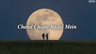 Chand Chupa Badal Me  Old Song By Udit Narayan 3D  Music Recommended Headphone For Best Experience [upl. by Ener]