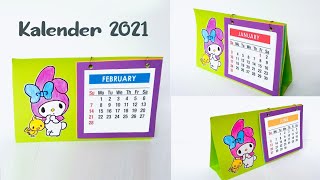 Cara Membuat Kalender Meja [upl. by Maddi869]