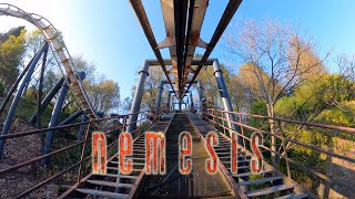 Nemesis 4K 2022 Front Seat POV  Alton Towers Resort [upl. by Ioves]