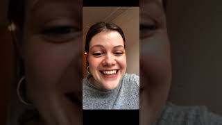 Georgie Henley Instagram Live Part 1 25112020 [upl. by Neeli]