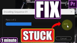 FIX Premiere Pro STUCK EXPORTINGENCODING [upl. by Carlene209]