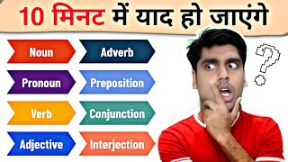 Parts of Speech के रट्टे लगवा दूंगा English बोलने लगोगे आज से partsofspeech [upl. by Berthe]