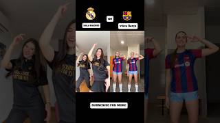 HALA MADRID Vs VISCA BARÇA  Prt 1 shorts dance music halamadrid viscabarça laliga [upl. by Vanderhoek601]