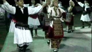 POUSTSENO  Macedonian folk dance from Aegean region [upl. by Nivlac610]