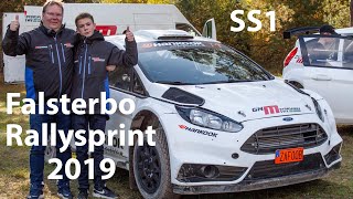 SS1  Falsterbo Rallysprint  2019 [upl. by Ainirtac]