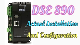 DSE 890 ACTUAL INSTALLATION AND CONFIGURATION [upl. by Kwei]