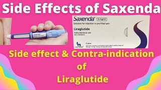 Saxenda  Side Effects What do you need to know [upl. by Reggis]