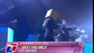 Personal fest 2009  Pet shop boys West end girls [upl. by Holli]