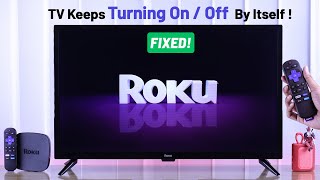 Roku TV Turning ON and OFF by Itself  How to Fix [upl. by Odlamur37]