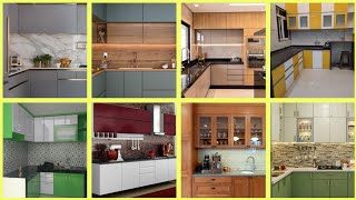 Modern Kitchen Design Ideas 2024  Kitchen Cabinet Colours  Open Kitchen Home interior Design [upl. by Gurias]