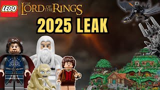 NEW LEGO LORD OF THE RINGS 2025 SET LEAK  FELLOWSHIP SETS [upl. by Elspet]