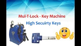 MulTLock Key Machine  Quick user guide [upl. by Eissirhc482]