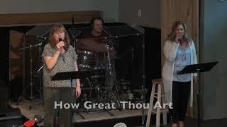 Ladner Baptist Church  How Great Thou Art  sung by Marlene Peters [upl. by Iver]