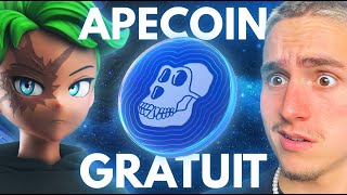 💸 GAGNER 100 DE CRYPTO GRATUITEMENT  APE COIN DAO [upl. by Kore]