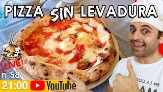 Pizza SIN levadura 🍕 directa n°58 Cocina Con Marco ✅ [upl. by Burner795]