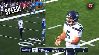 Sam Howell FIRST LOOK vs Chargers  SEAHAWKS DEBUT  Future QB1  2024 NFL Preseason Highlights [upl. by Llednahc727]