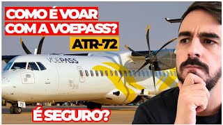 VOANDO no ATR72 da Voepass Passaredo  GUARULHOS pra RIBEIRÃO PRETO  É SEGURO ou PERIGOSO [upl. by Ekez]